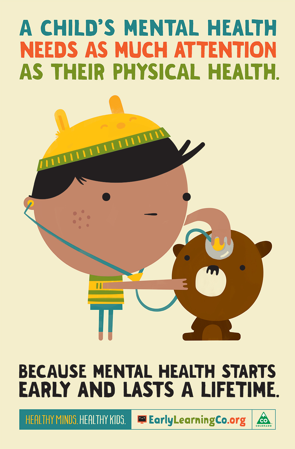 Early Childhood Mental Health Poster in English